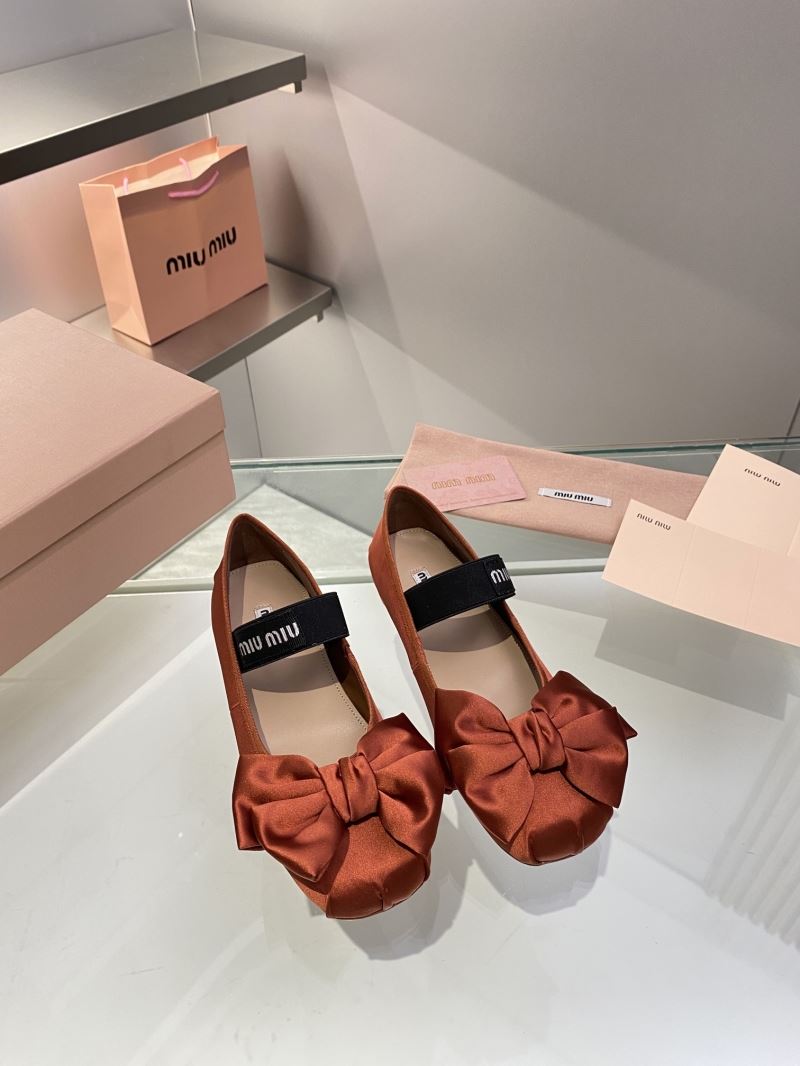 Miu Miu flat shoes